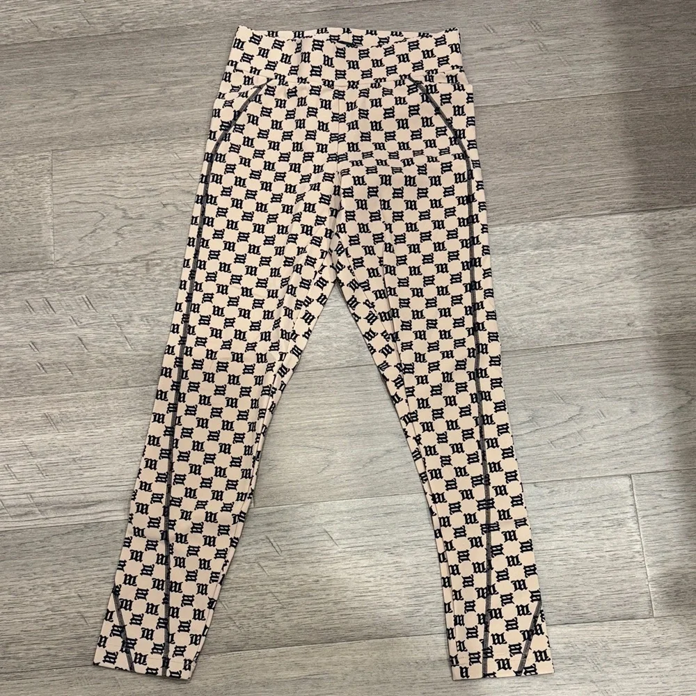 Women’s Misbhv Beige and black legging - Picture 1 of 7